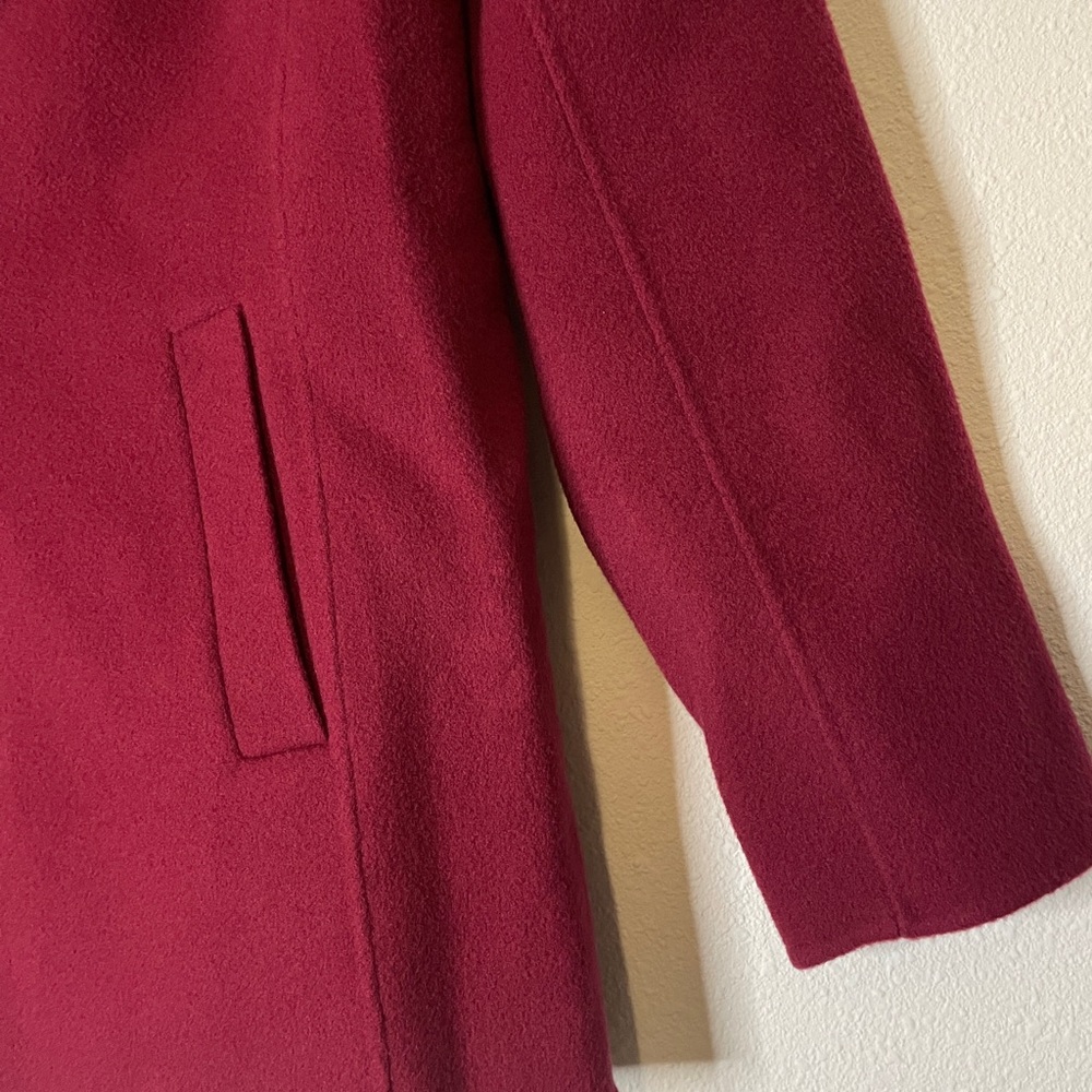 Talbot's Double Face Wing Collar Jacket Wool 2p C… - image 4